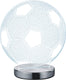 Rl live your light reality ball - tafellamp - chroom - incl. 1x smd 7 w - snoerschakelaar - instelbare lichtkleur - niet dimbaar