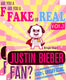 Are you a fake or real justin bieber fan? volumes 1 2 - the 100% unofficial quiz and facts trivia travel set game