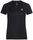Odlo essential flyer hardloopshirt - vrouwen - zwart - m