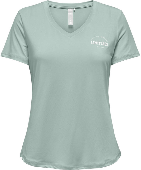 Only play - onpsave life vn ss reg tee dames t-shirt - maat xs