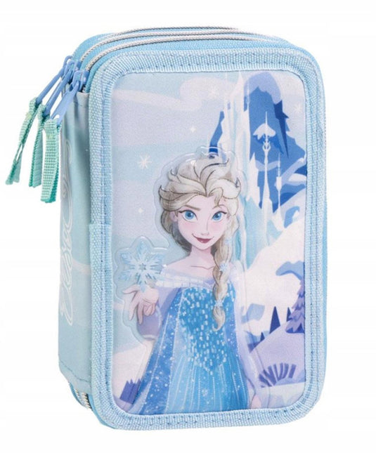 Disney frozen frozen 3d pennenset met 3 vakken en inhoud