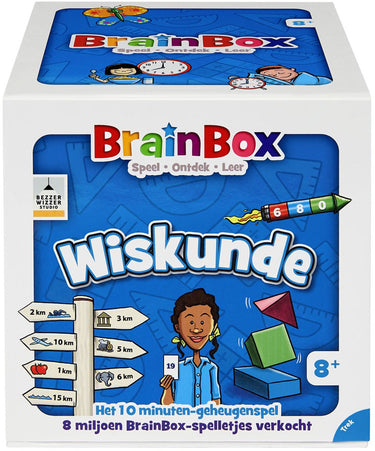 Bezzerwizzer brainbox wiskunde - bordspel