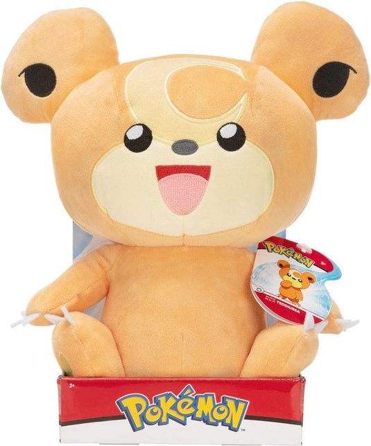 Jazwares pokémon pluche knuffel teddiursa 30 cm oranje