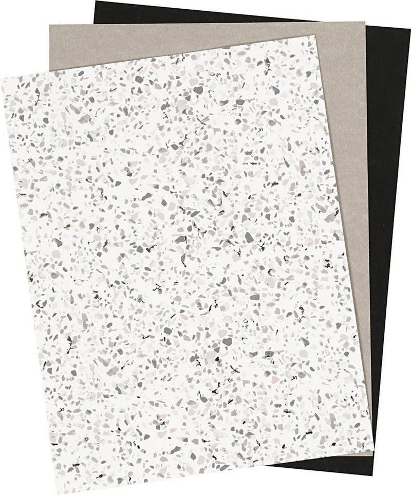 Afbeelding laden in galerijviewer, Creativ company faux leather papier divers, 3 vellen
