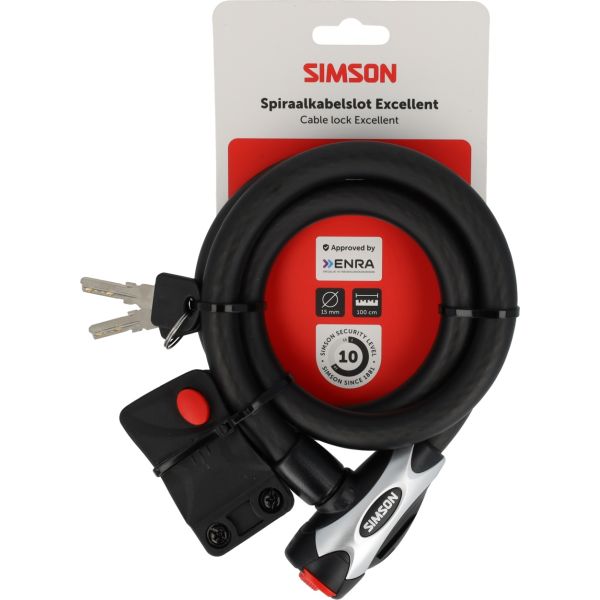 Load image into Gallery viewer, Simson spiraalkabelslot excellent size l - 15mm x 100cm
