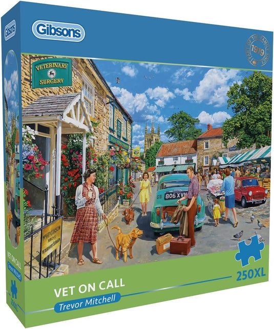 Gibsons - dierenarts op afroep ( vet on call ) - trevor mitchell - 250xl stukjes - 48×34cm - legpuzzel voor volwassenen