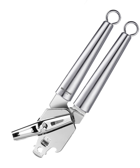 Westmark blikopener (tangmodel) met kroonkurk- en dekselopener, lengte: 21,3 cm, roestvrij staal, glory, zilver, 18392270