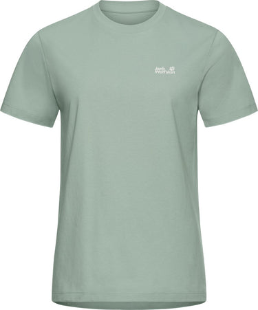 Jack wolfskin essential t w dames outdoorshirt-green zinnia