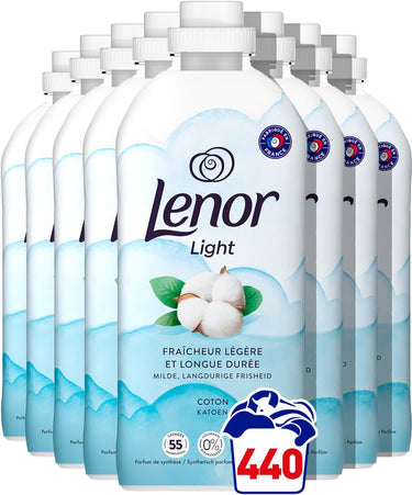 Lenor wasverzachter katoen fris - 8 x 55 wasbeurten