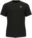 Odlo essential flyer hardloopshirt - mannen - zwart - s