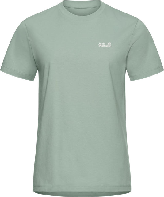 Jack wolfskin essential t w dames outdoorshirt-green zinnia