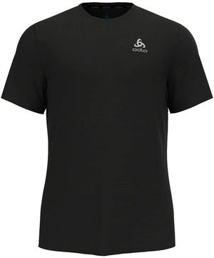 Odlo essential flyer hardloopshirt - mannen - zwart - s
