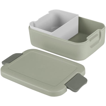 Sunware sigma home lunchbox met bentobakje lichtgroen donkergr.