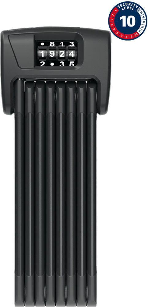 Abus bordo combo 6000c 120 folding lock incl. sh holder