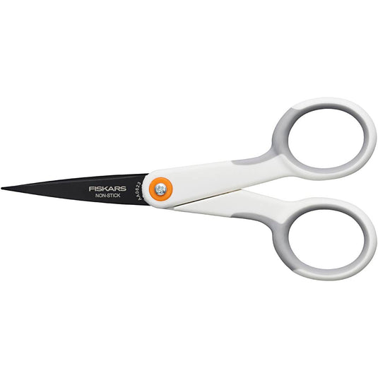 Creativ company fiskars algemene schaar non-stick rechtshandig - 12cm