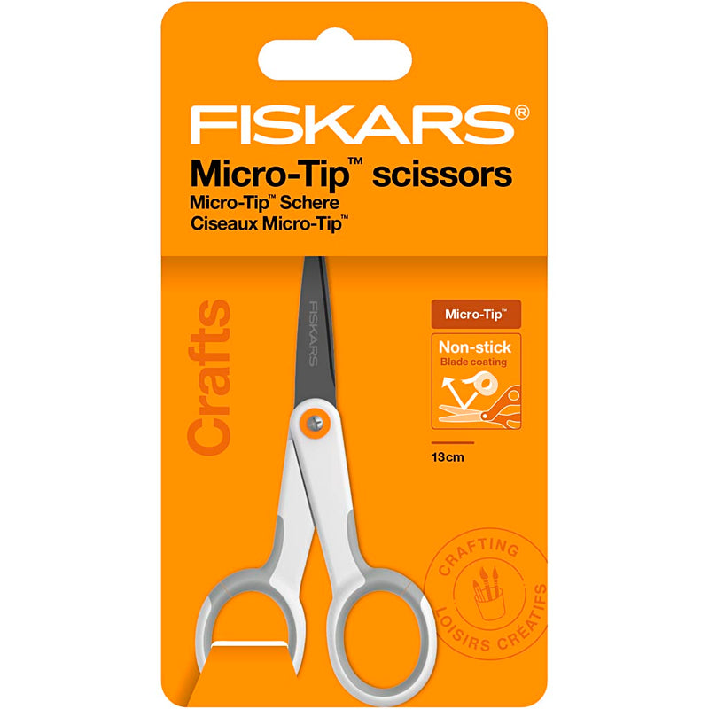 Load image into Gallery viewer, Creativ company fiskars algemene schaar non-stick rechtshandig - 12cm
