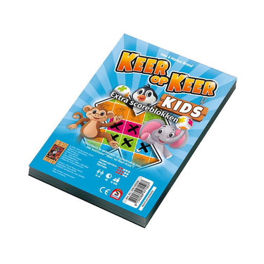 999games 999 games keer op keer kids scoreblokken - 2 stuks- dobbelspel
