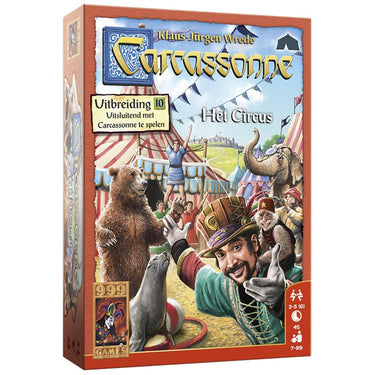 999games 999 games carcassonne het circus bordspel