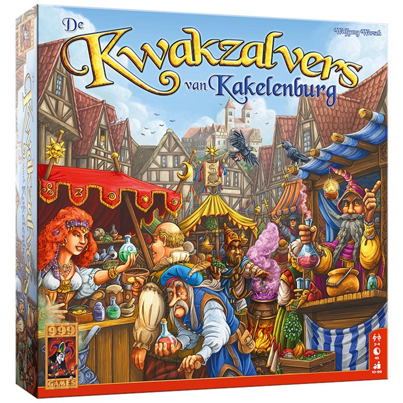 Load image into Gallery viewer, 999games 999 games de kwakzalvers van kakelenburg bordspel
