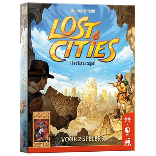 999games 999 games lost cities: het kaartspel
