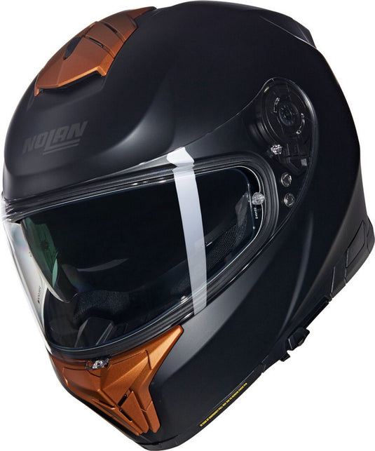Nolan n80-8 classico nobile 311 zwart oker mat integraalhelm - maat m - helm
