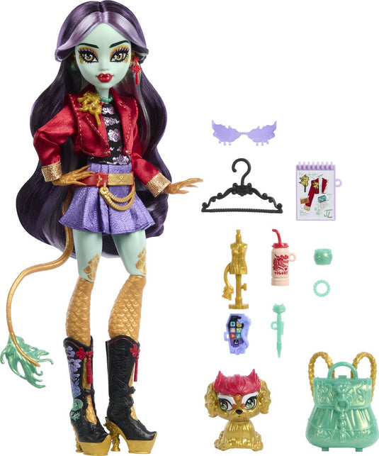 Monster high jinafire long - modepop
