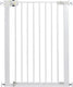 Safety 1st easy close traphekje - extra hoog - 73 t m 80 - uitbreidbaar - klembevestiging - metal white