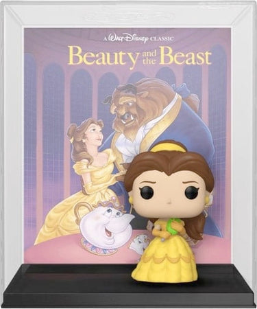 Disney funko beauty the beast - pop! vhs cover belle 9 cm verzamelfiguur - multicolours
