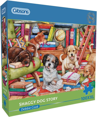 Gibsons legpuzzel shaggy dog story 100 xxl stukjes puzzelplezier.