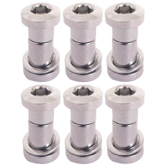 Bofix zadelpenbout inbus 16 mm - chroom (6 stuks)