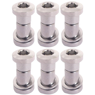 Bofix zadelpenbout inbus 19 mm - chroom (6 stuks)