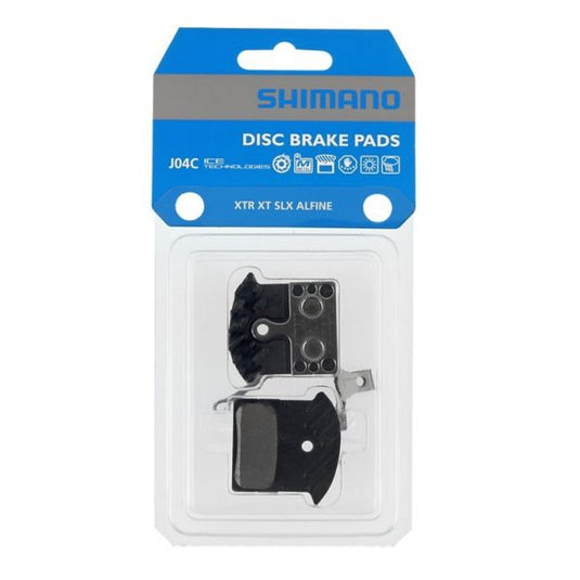Shimano scheibenbremsbelag j04c disc br.pad shim.j04c metal pair