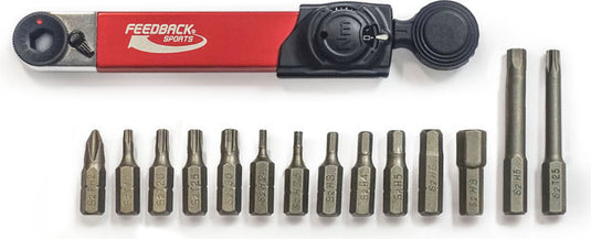 Feedback sports range torque wrench w bit set