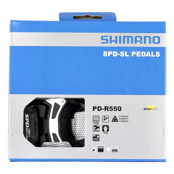 Load image into Gallery viewer, Shimano PD-R550 SPD-SL black

