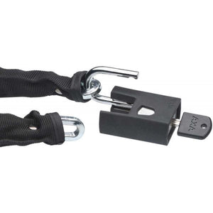 AXA Clinch+ Kettingslot 85cm Zwart - Kwalitatief hoogwaardig fietskettingslot