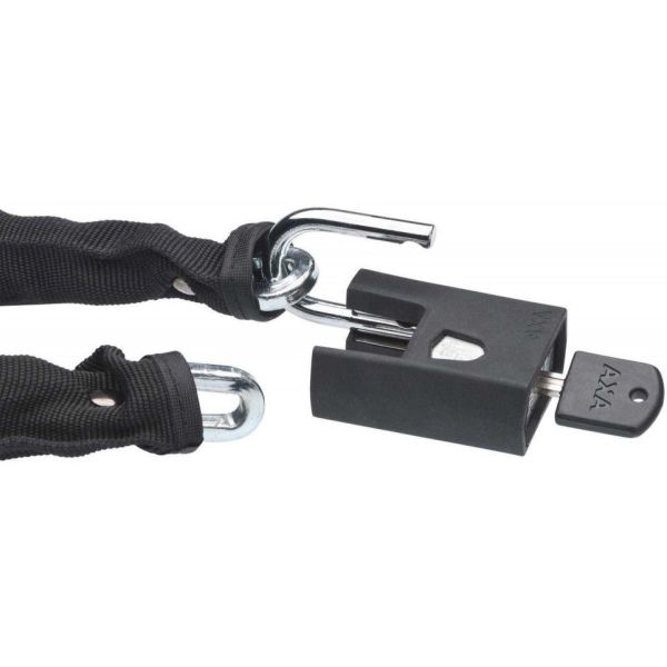 Load image into Gallery viewer, AXA Clinch+ Kettingslot 85cm Zwart - Kwalitatief hoogwaardig fietskettingslot
