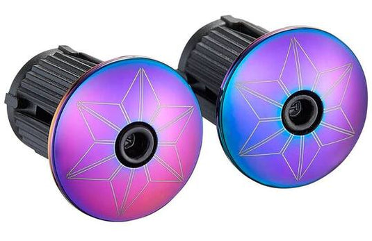 Supacaz - super sticky kush star fade stuurlint zwart oil slick