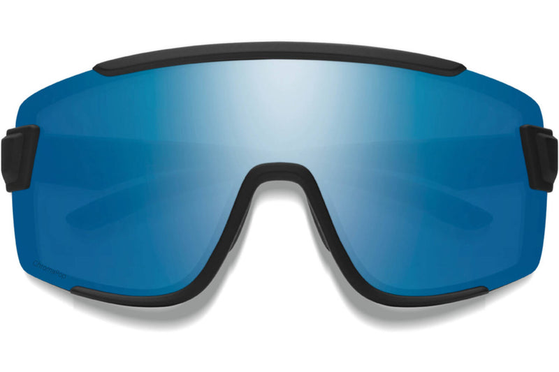 Load image into Gallery viewer, Smith bril wildcat matte black chromapop polarized blue mirror
