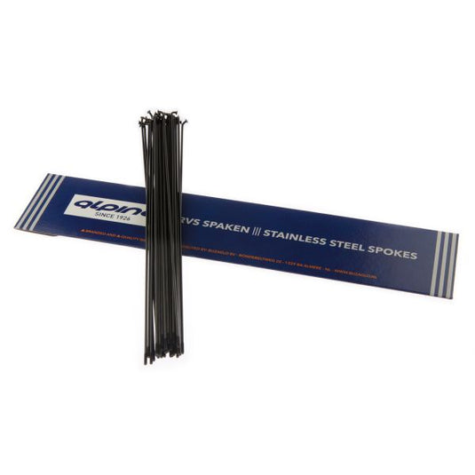 Alpina Spaken 14G (2,00mm) 256mm RVS Zwart (P36)