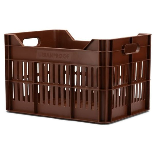 Dutchperfect urbanproof krat click 30l rpet donkerbruin