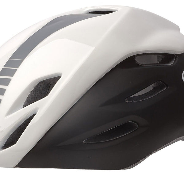 polissport helmet aero road matt white/gloss white/grey m 55-58cm