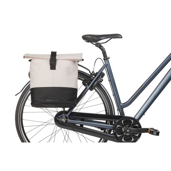 Load image into Gallery viewer, Basil b.v. tas basil cove dubbel wit zwart | 32l
