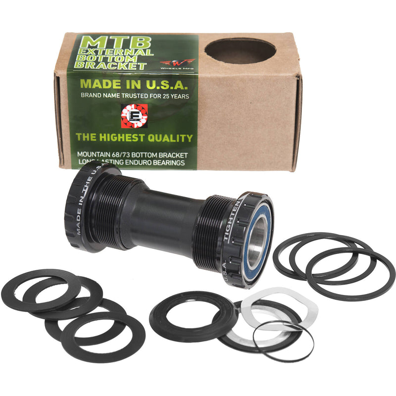 Load image into Gallery viewer, Wheels manufacturing wheels mfg - trapas mtb bsa sram abec 3 zwart
