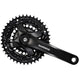 Shimano crankstel 6 7 8 speed tourney fc-ty501 met 170mm crankarm 48 x 38 x 28t - zwart