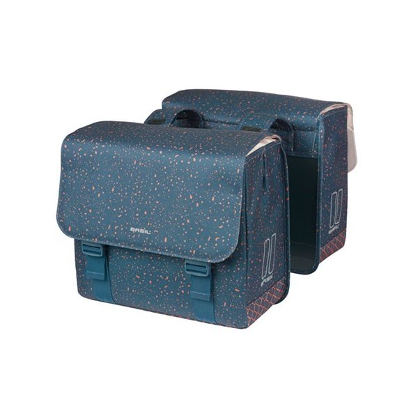 Load image into Gallery viewer, Basil dubbele fietstas flair 35 liter - navy

