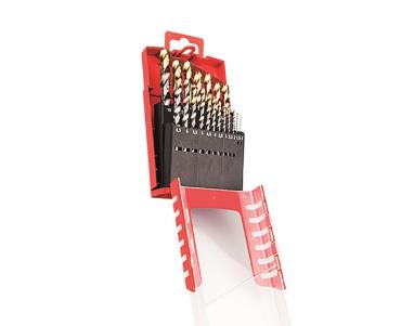 Dormer borenset 1-10mm a002 19-delig