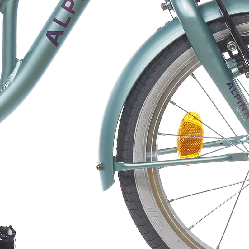 Load image into Gallery viewer, Alpina spatbord set + stang 18 ocean soft mint matt
