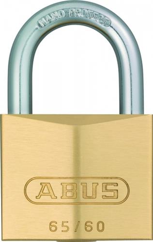 Abus Hangslot 65 40mm Goud Sleutelslot 5cm