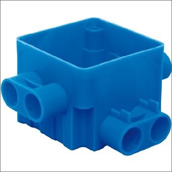 Abb centraaldoos ongelijke spruit blauw haf 165a | 10 stuks