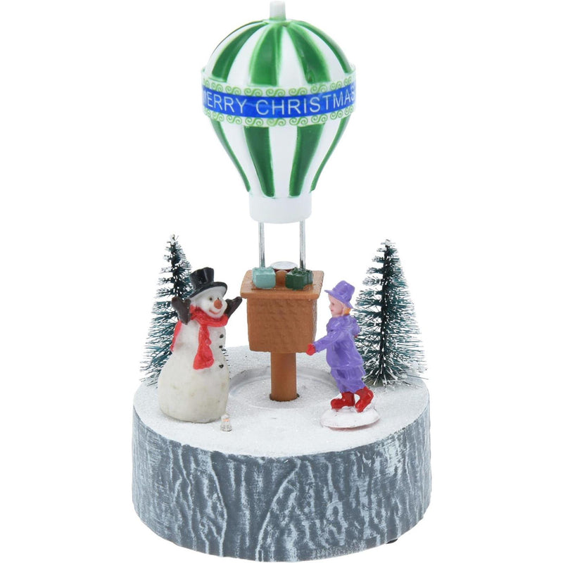 Load image into Gallery viewer, Home styling kersttafereel led 17cm 4 assorti

